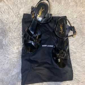 Tribute Patent Platform Sandals